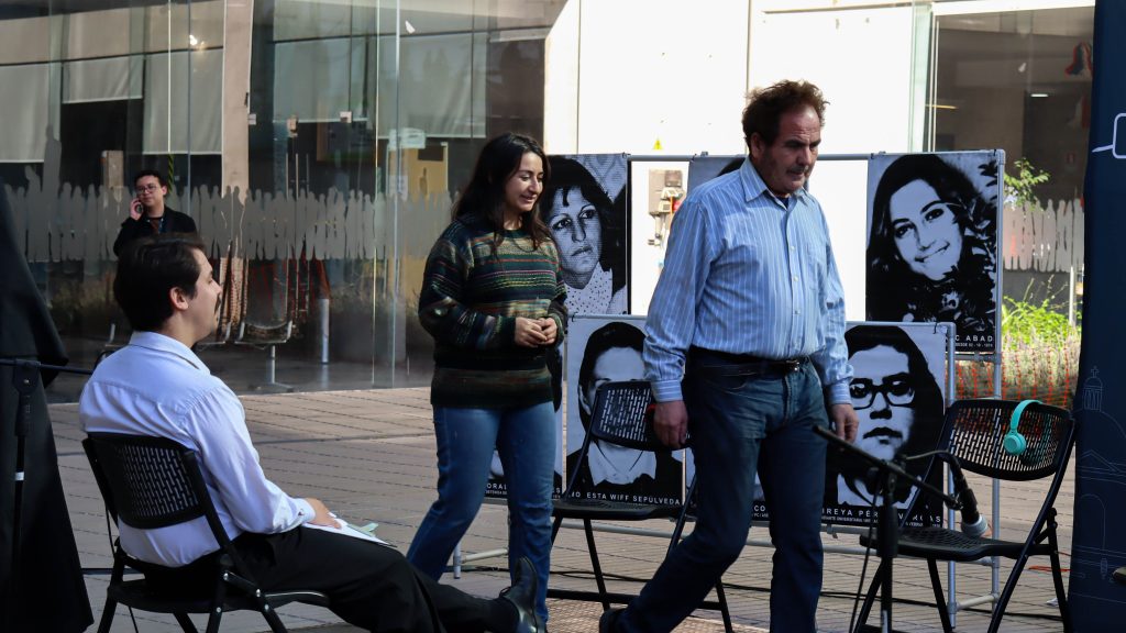 Acto Conmemorativo en Recoleta por los 52 años del Golpe de Estado
