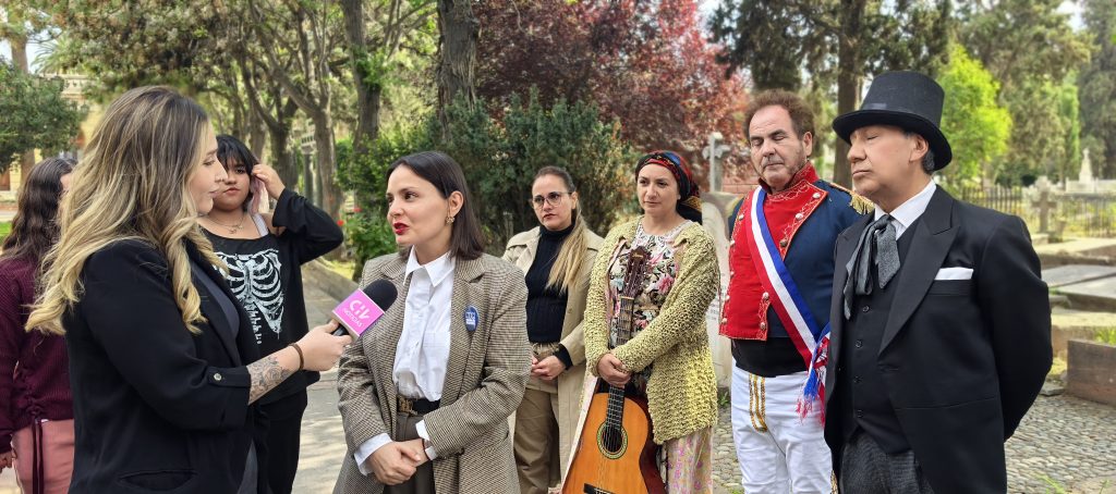 El Cementerio General fue parte de La Noche de los Museos 2025