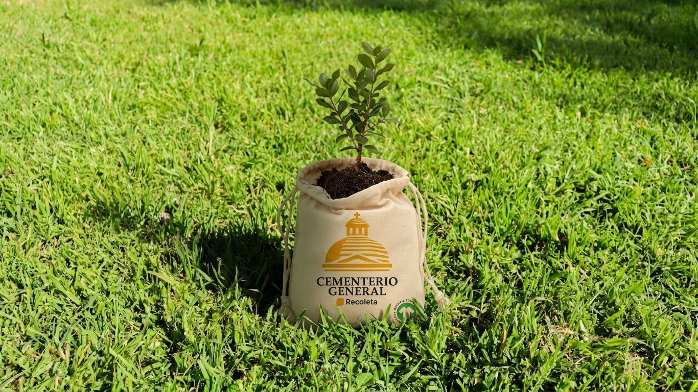 Árbol nativo preparado para su plantación