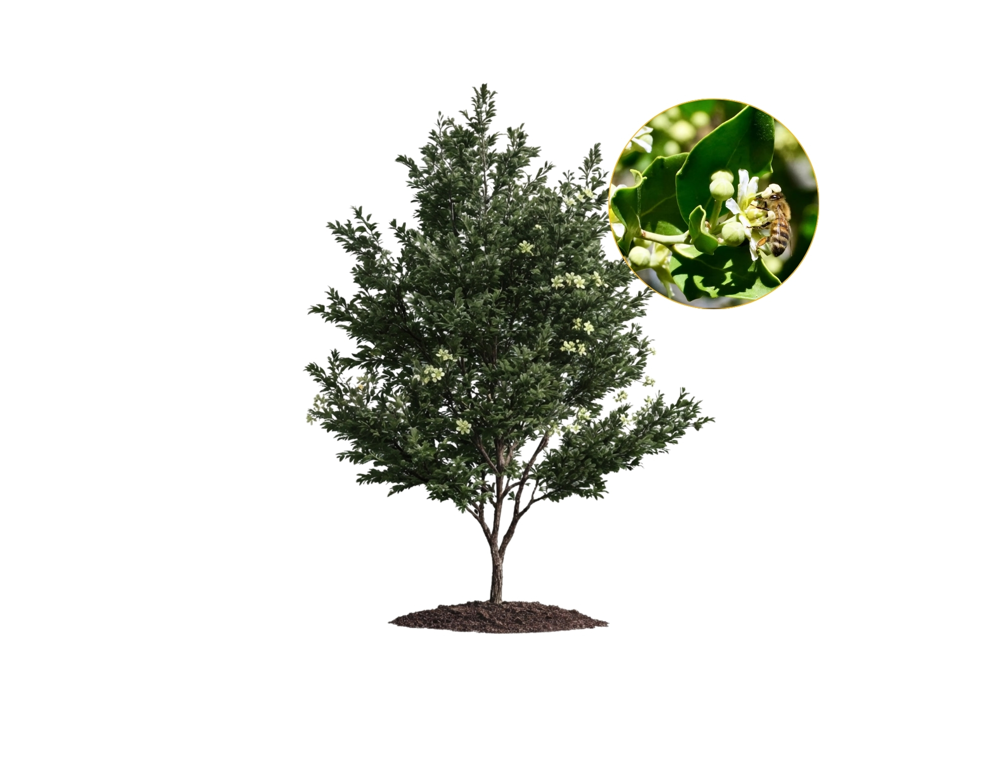 Árbol nativo Quillay